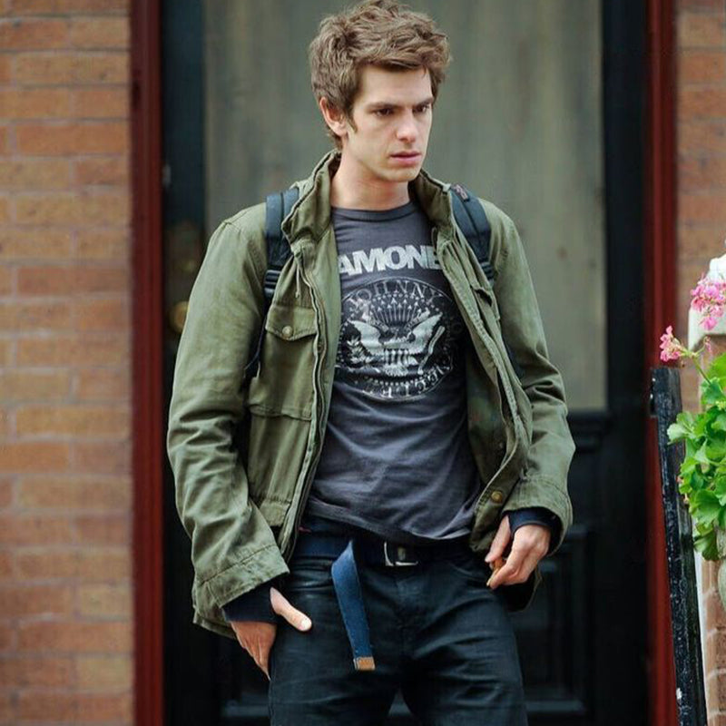 Men's Heavyweight Canvas Field Jacket Military Utility Coat