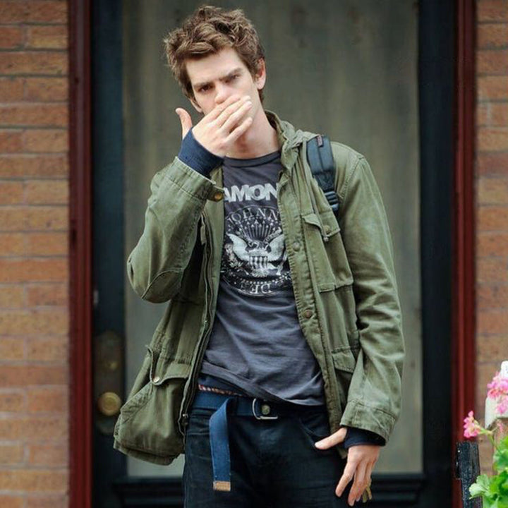 Men's Heavyweight Canvas Field Jacket Military Utility Coat