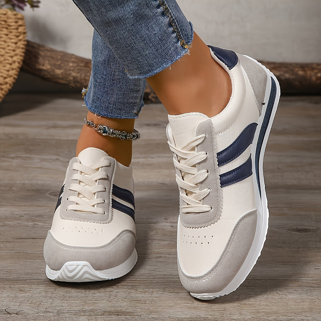 Women's Leather Performance Running Sneakers