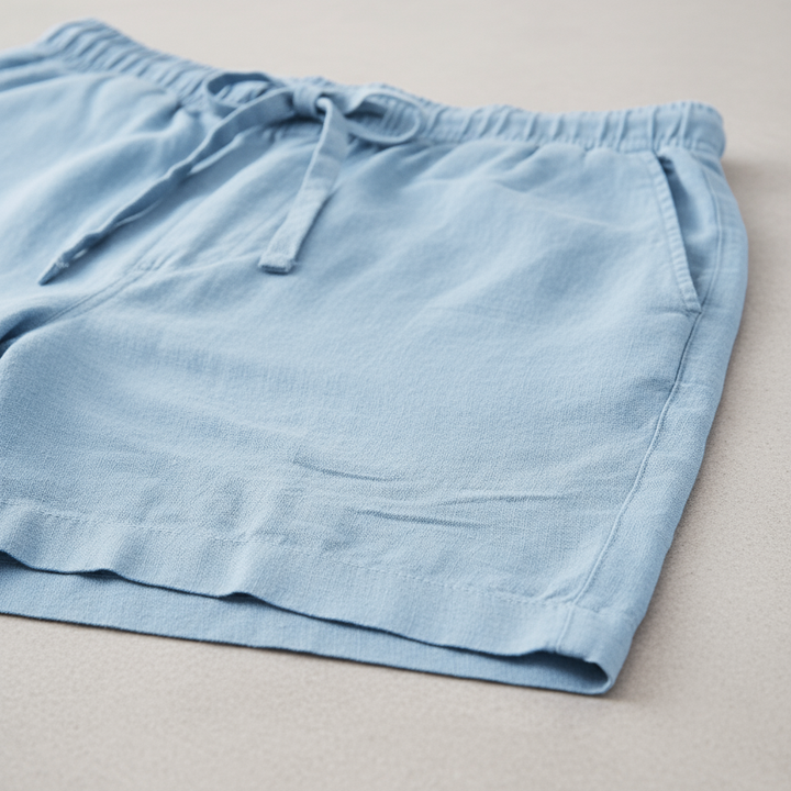 Men's Summer Cotton Linen Shorts