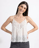 Women's Lace Camisole Sleeveless Blouse Tank Top