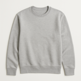 Men's Fleece Long Sleeve Regular Fit Sweatshirt Crew Neck Pullover