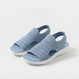 Women’s Knit Cushioned Orthopedic Open-Toe Sandals