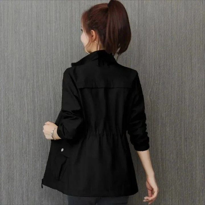Women's Lightweight Windbreaker Jacket Utility Outdoor Outerwear