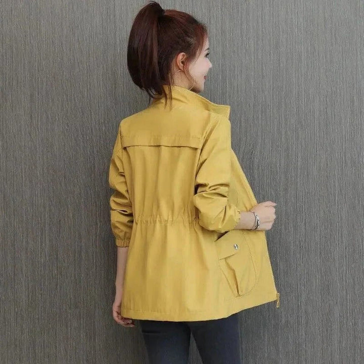 Women's Lightweight Windbreaker Jacket Utility Outdoor Outerwear