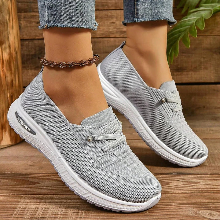 Women's Knit Sneakers Slip On Shoes