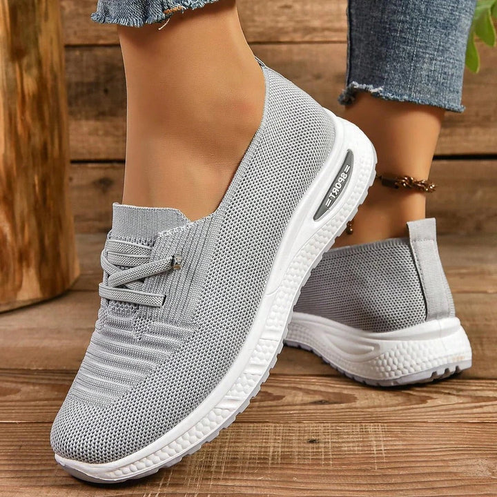 Women's Knit Sneakers Slip On Shoes