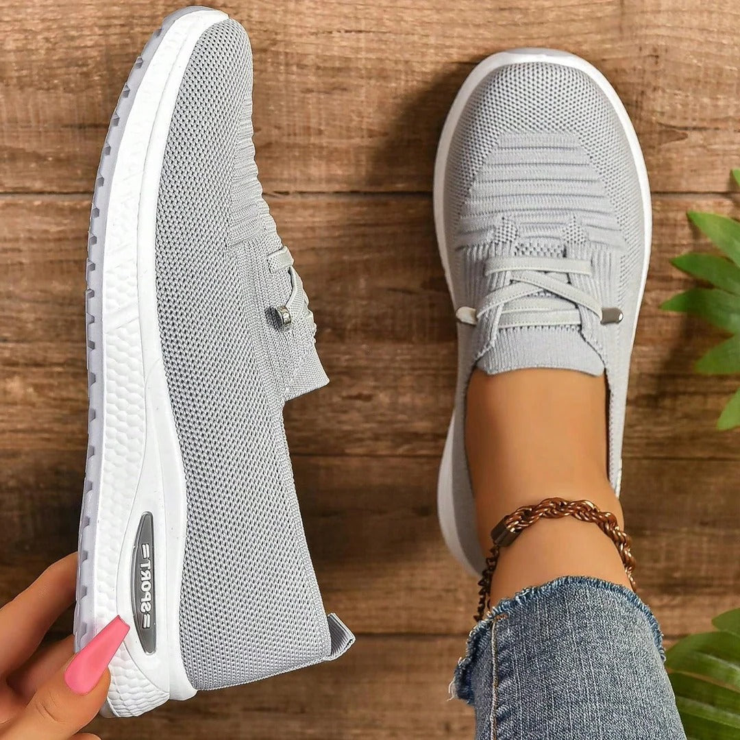 Women's Knit Sneakers Slip On Shoes