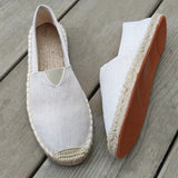 Pánské plátěné espadrilky typu slip-on, ležérní mokasíny