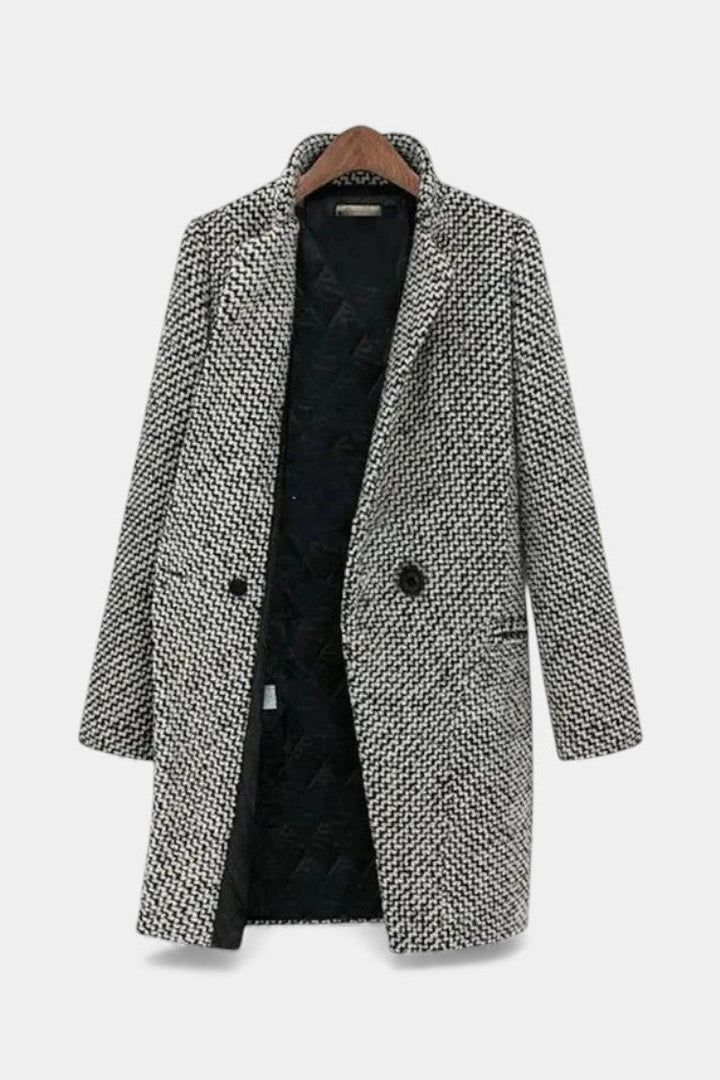 Women's Wool Overcoat Long Trench Jacket