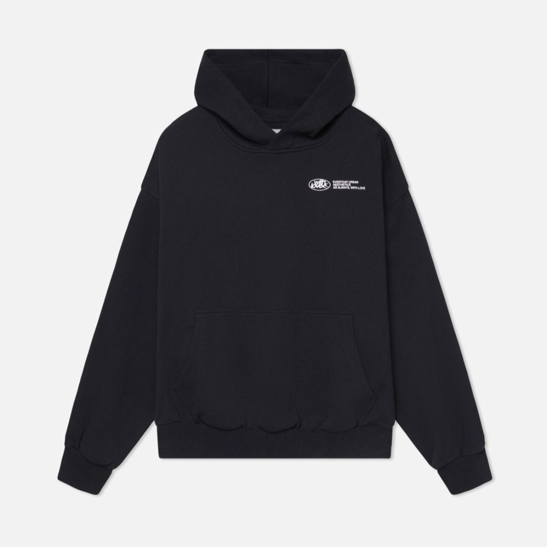 Unisex Oversized Fleece Hoodie Heavyweight Streetwear Pullover