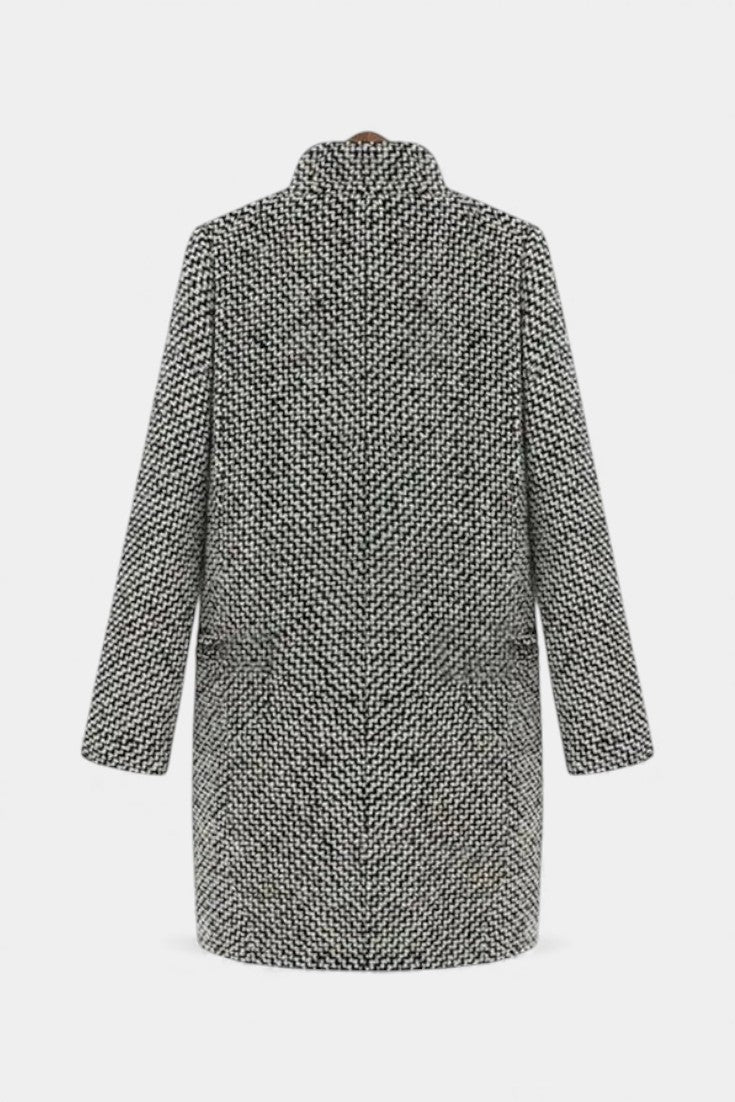 Women's Wool Overcoat Long Trench Jacket