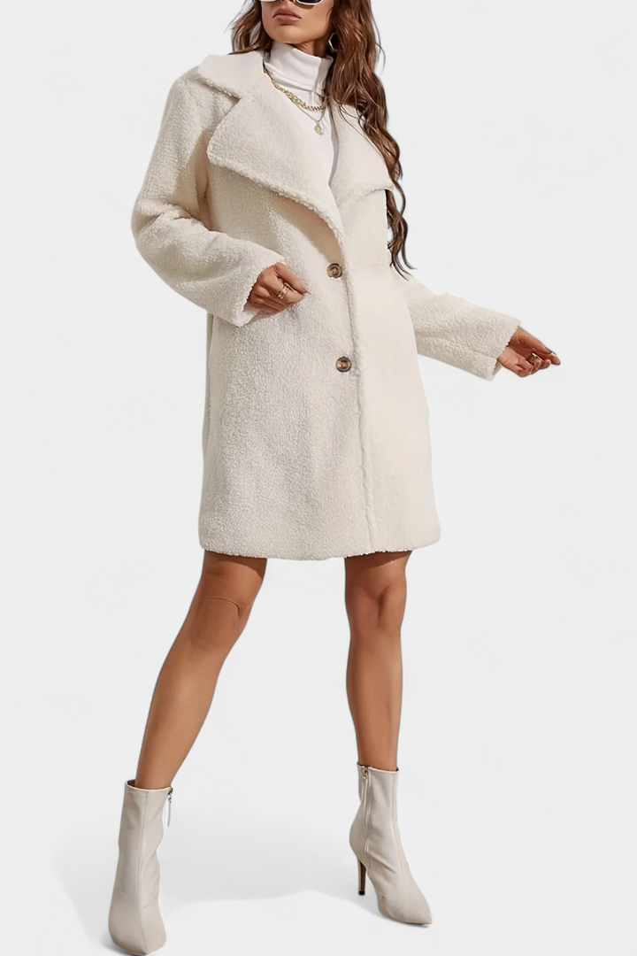 Women's Wool Coat Overcoat Trench Jacket Outerwear