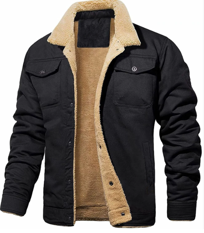Men's Fleece Lined Sherpa Trucker Jacket