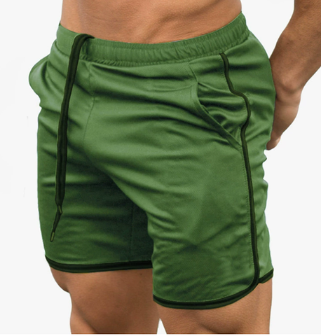 Men's Nylon Athletic Gym Training Shorts