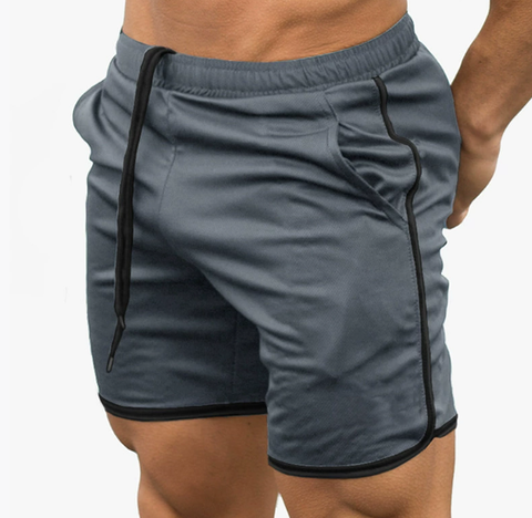 Men's Nylon Athletic Gym Training Shorts