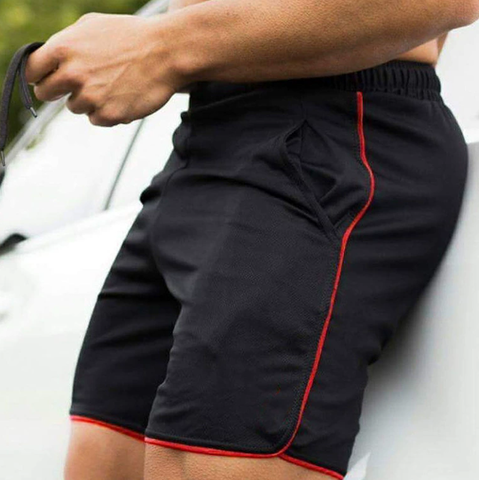 Men's Nylon Athletic Gym Training Shorts
