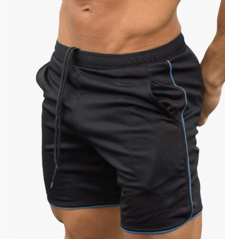 Men's Nylon Athletic Gym Training Shorts