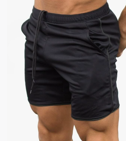 Men's Nylon Athletic Gym Training Shorts