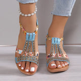 Women's Summer Boho Leather Sandals