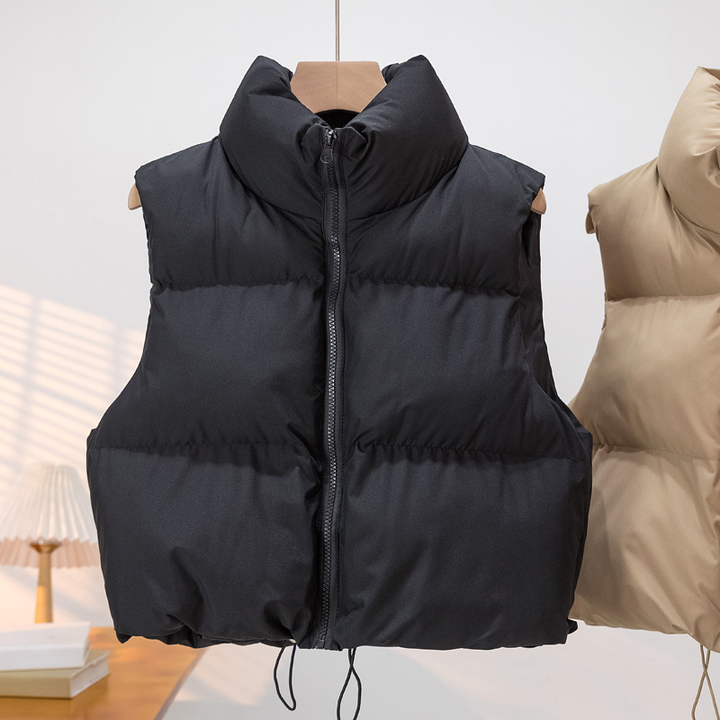 Women"s Puffer Gilet Fleece Lined Body Warmer