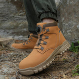 Men's Safety Boots Waterproof Leather Work Shoes