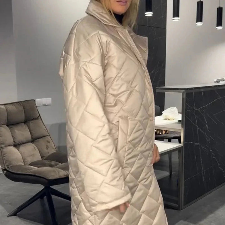 Women's Quilted Down Longline Puffer Jacket