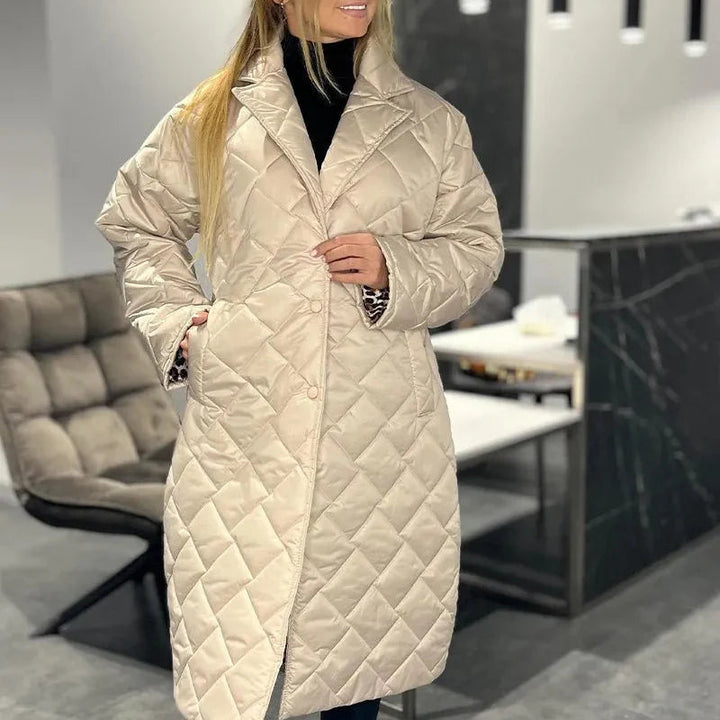 Women's Quilted Down Longline Puffer Jacket