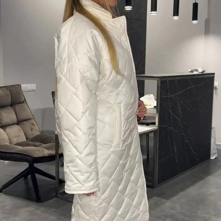 Women's Quilted Down Longline Puffer Jacket