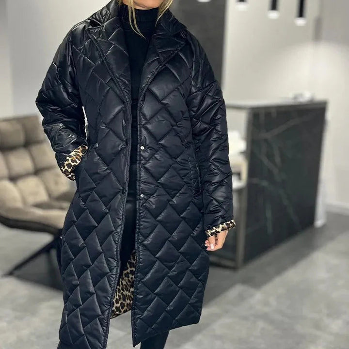 Women's Quilted Down Longline Puffer Jacket