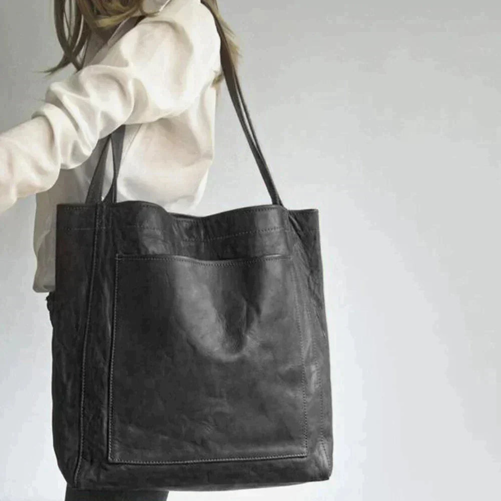 Women's Large Leather Shoulder Bag