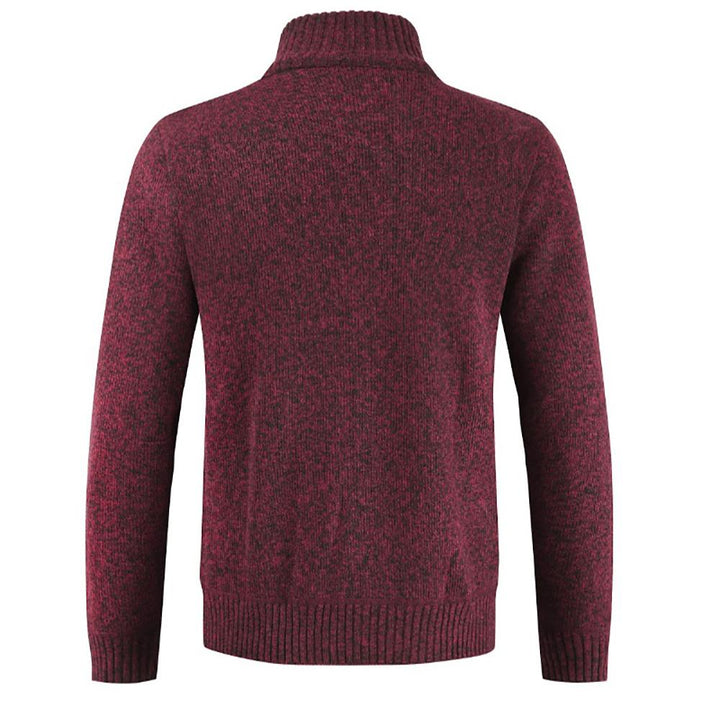 Men's Fleece Knit Cardigan Jacket