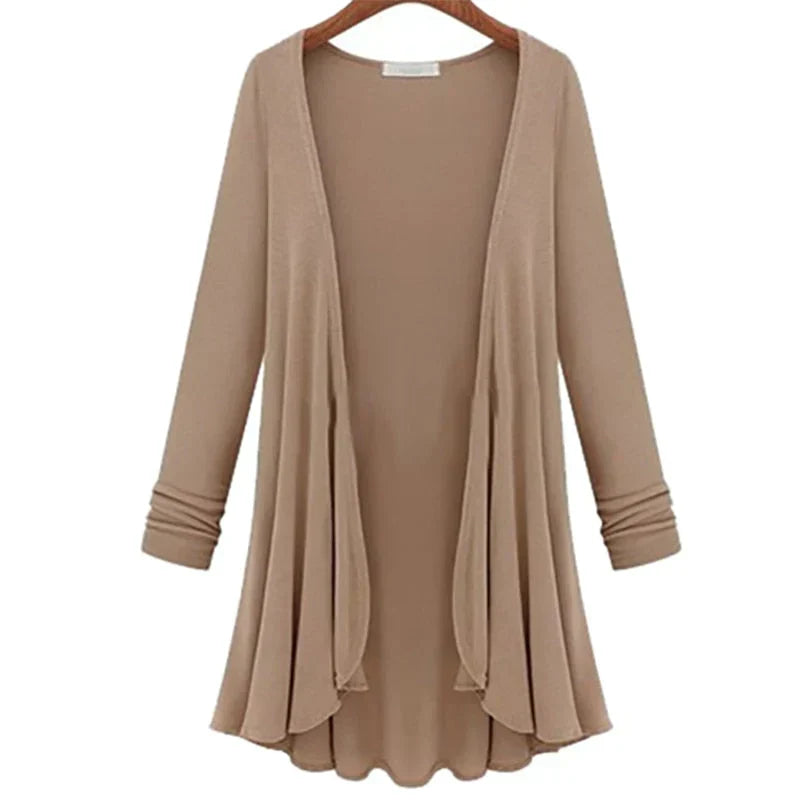 Open Front Cardigan Women's Knit Sweater