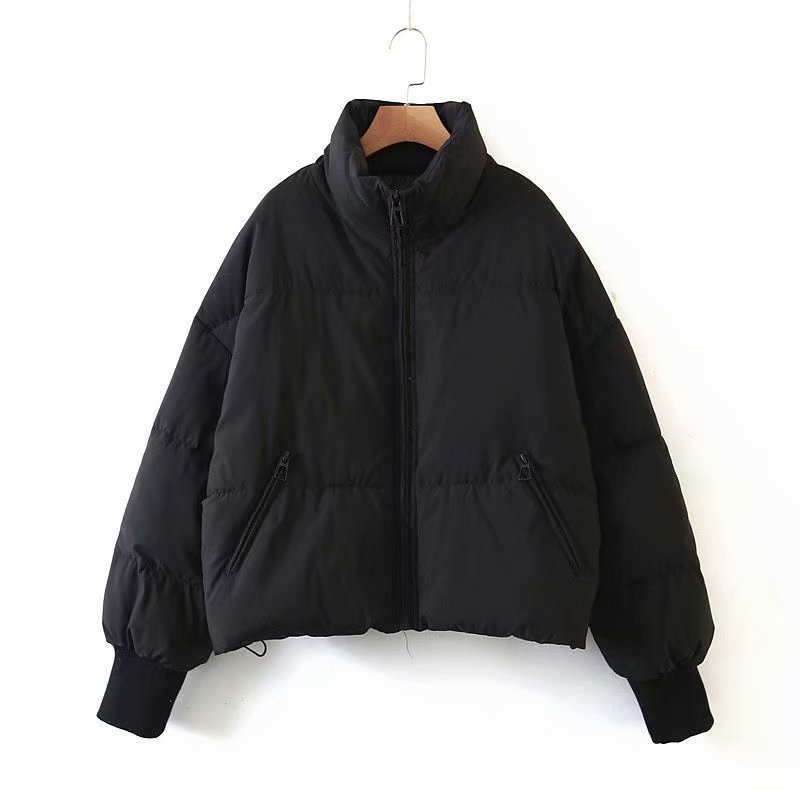Doudoune chaude pour femme en nylon, manteau matelassé
