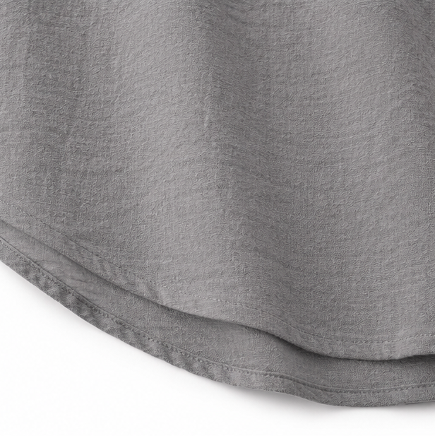 Women's Linen Oversized V-Neck T-Shirt Loose Casual Half-Sleeve Top