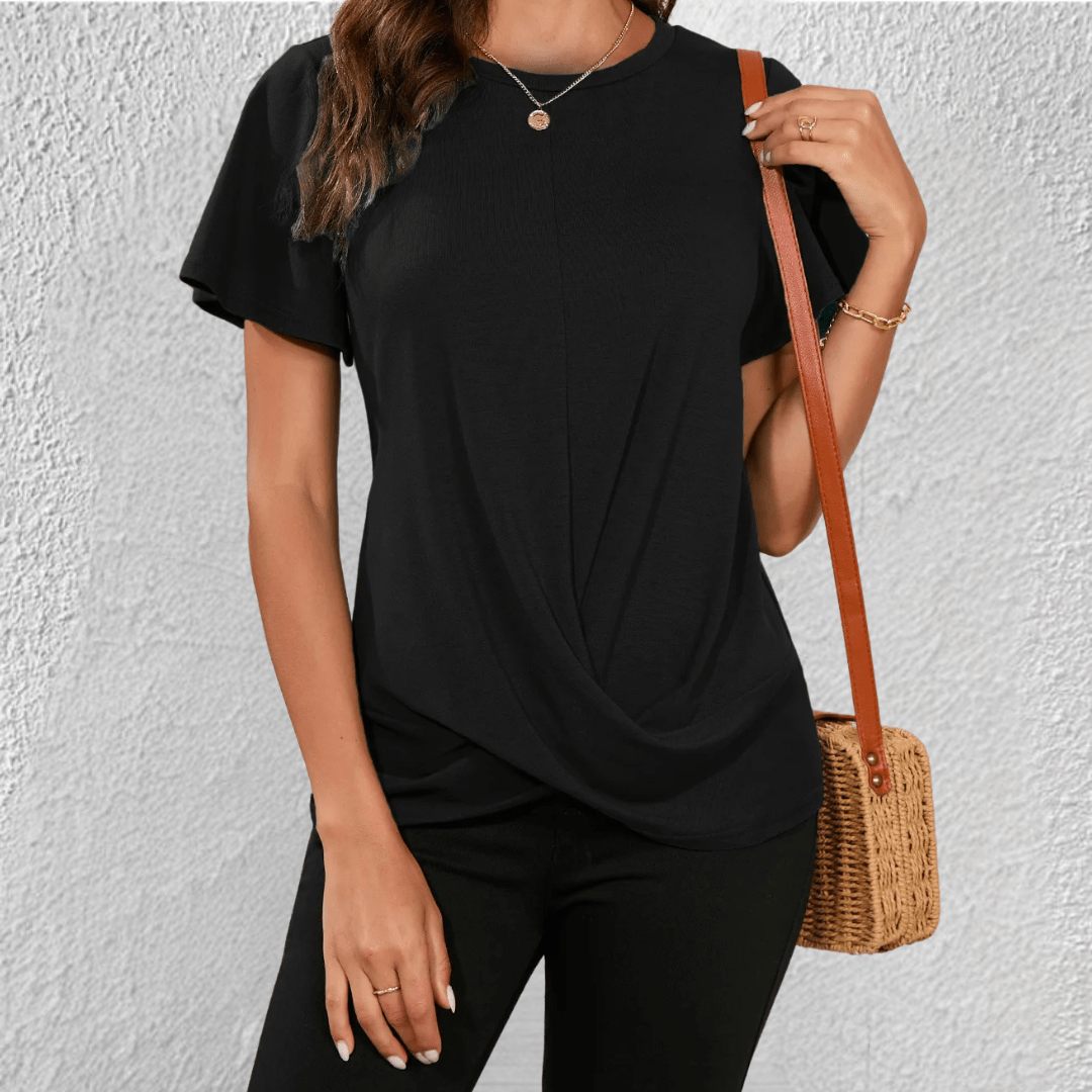 Women’s Knit Crewneck Short-Sleeve Tee