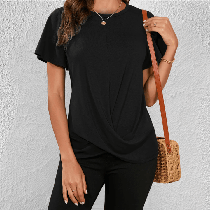 Women’s Knit Crewneck Short-Sleeve Tee