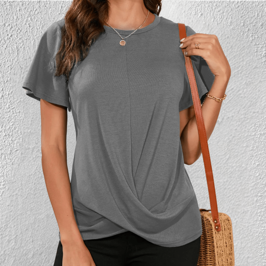Women’s Knit Crewneck Short-Sleeve Tee