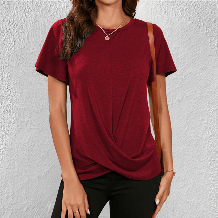 Women’s Knit Crewneck Short-Sleeve Tee