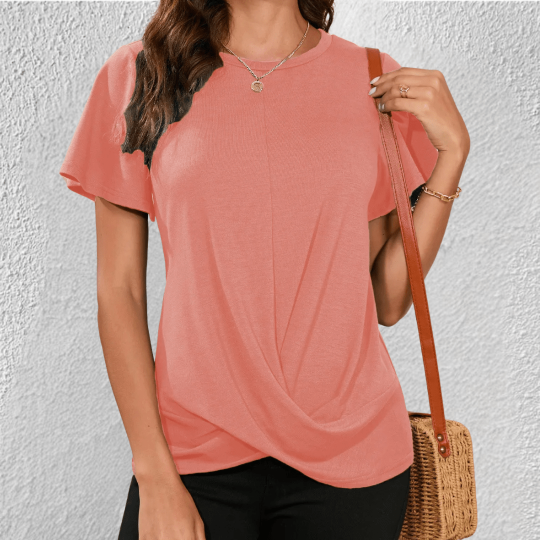 Women’s Knit Crewneck Short-Sleeve Tee