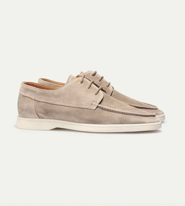Męskie casualowe buty z zamszowej skóry