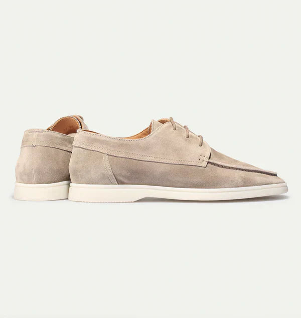Męskie casualowe buty z zamszowej skóry