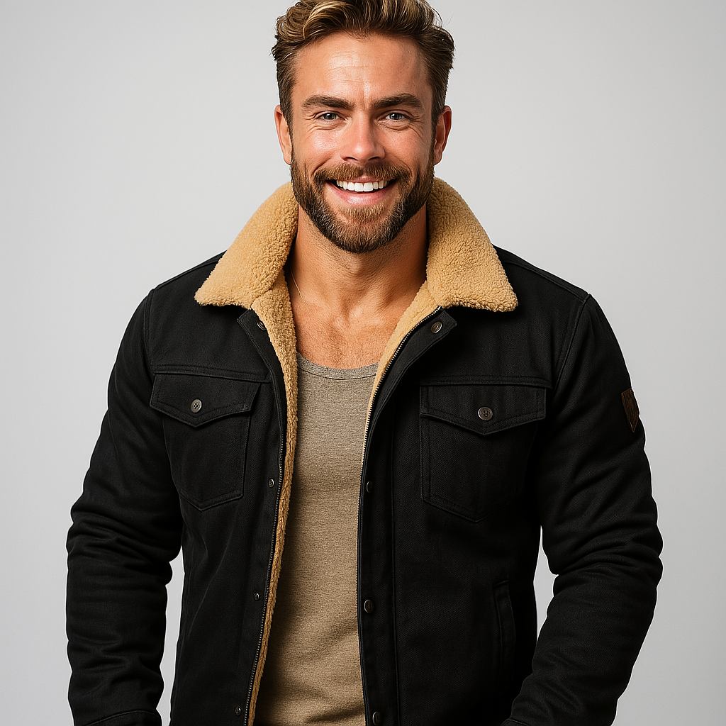 Men's Fleece Lined Sherpa Trucker Jacket