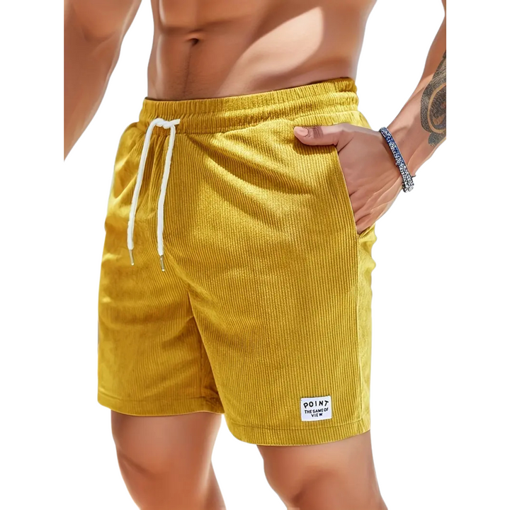 Men's Linen Shorts Gym Casual Swim Trunks