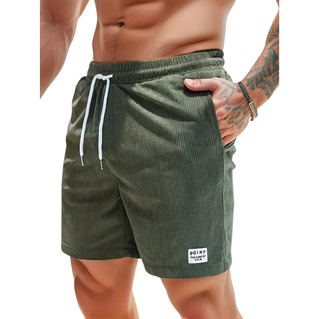 Men's Linen Shorts Gym Casual Swim Trunks