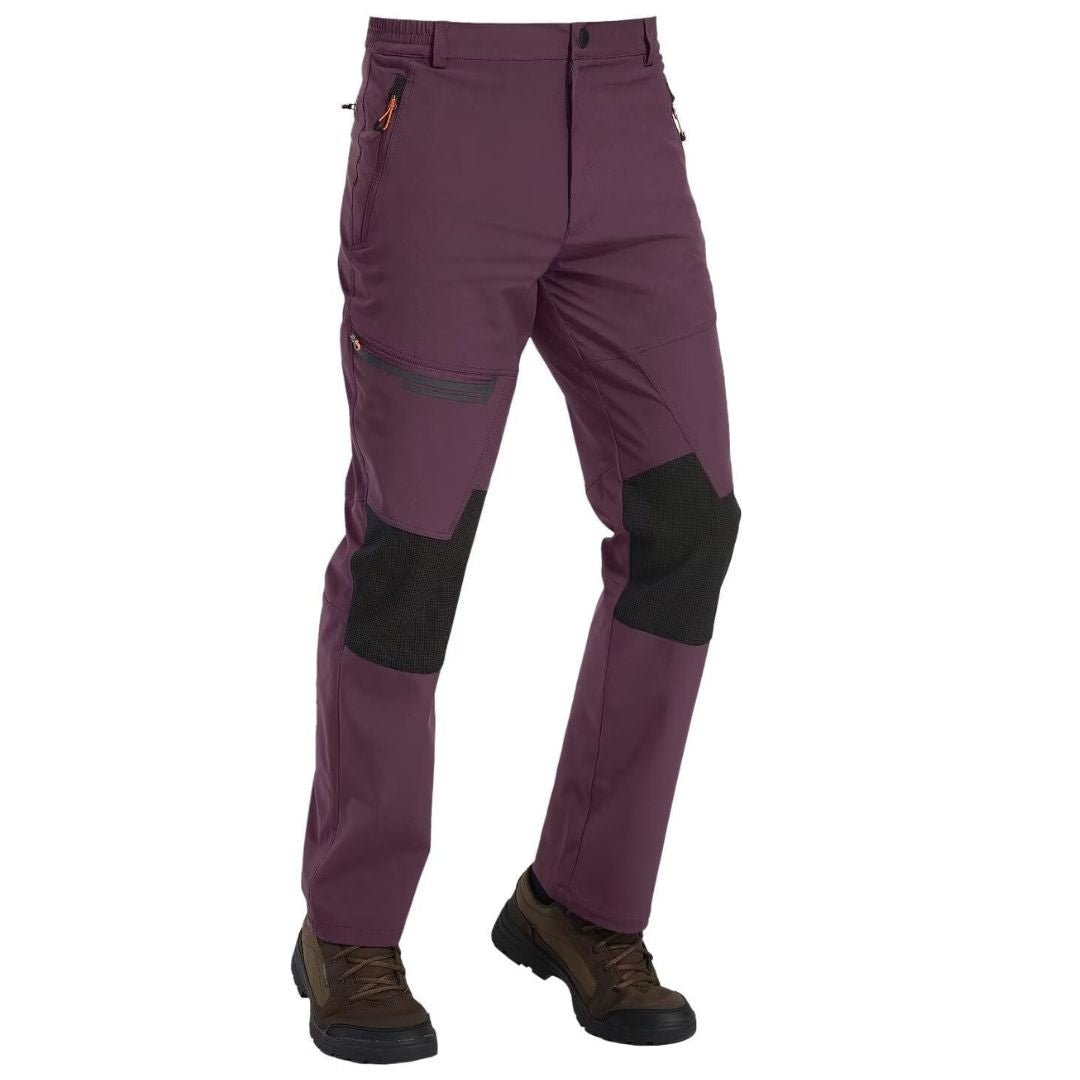 Men's Nylon Ripstop Hiking Trousers Tactical Work Pants