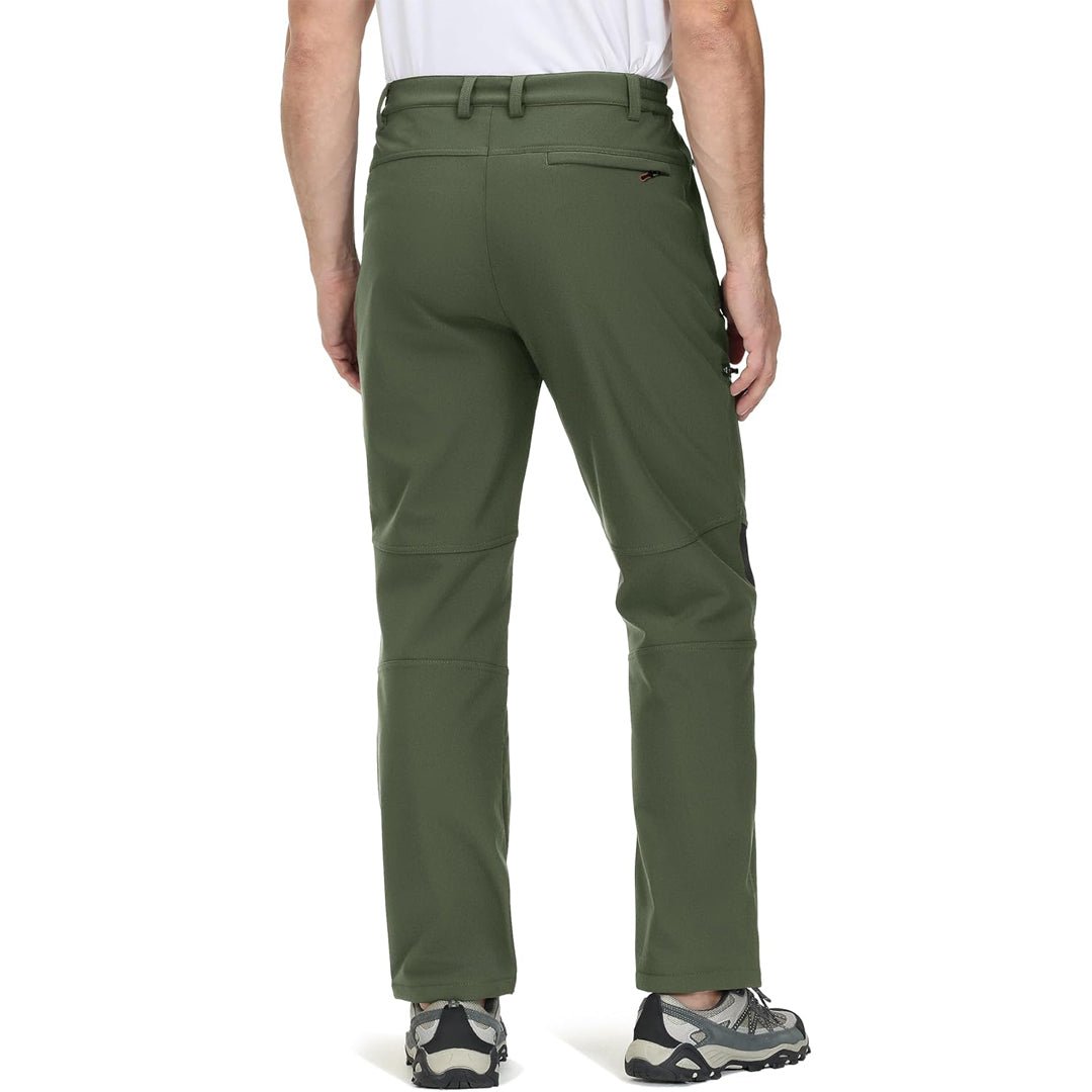 Men's Nylon Ripstop Hiking Trousers Tactical Work Pants