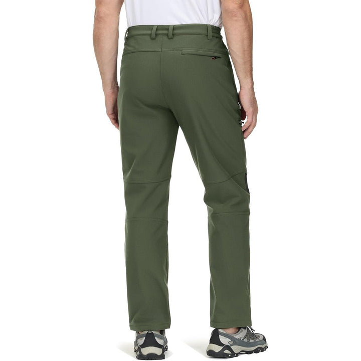 Men's Nylon Ripstop Hiking Trousers Tactical Work Pants