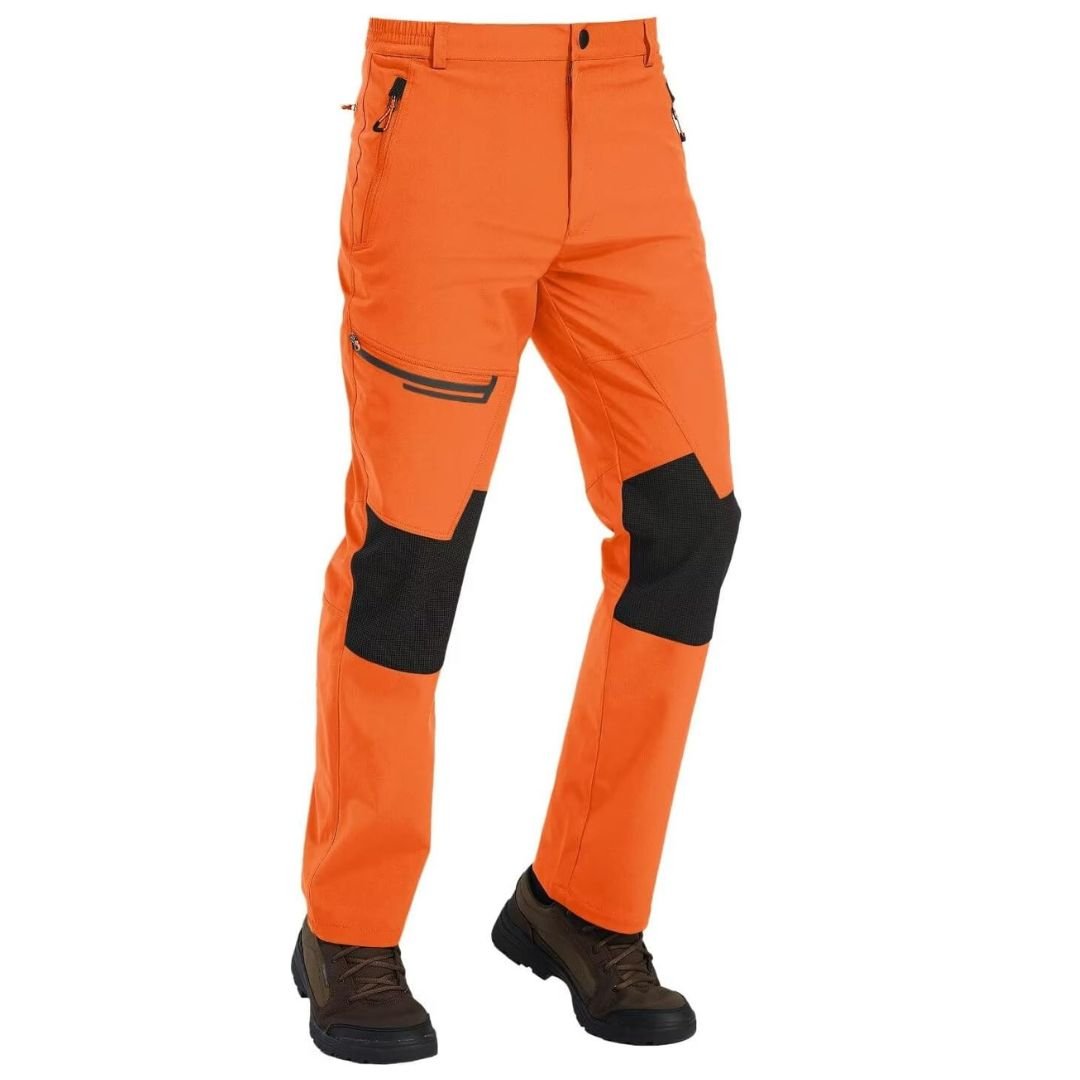 Men's Nylon Ripstop Hiking Trousers Tactical Work Pants