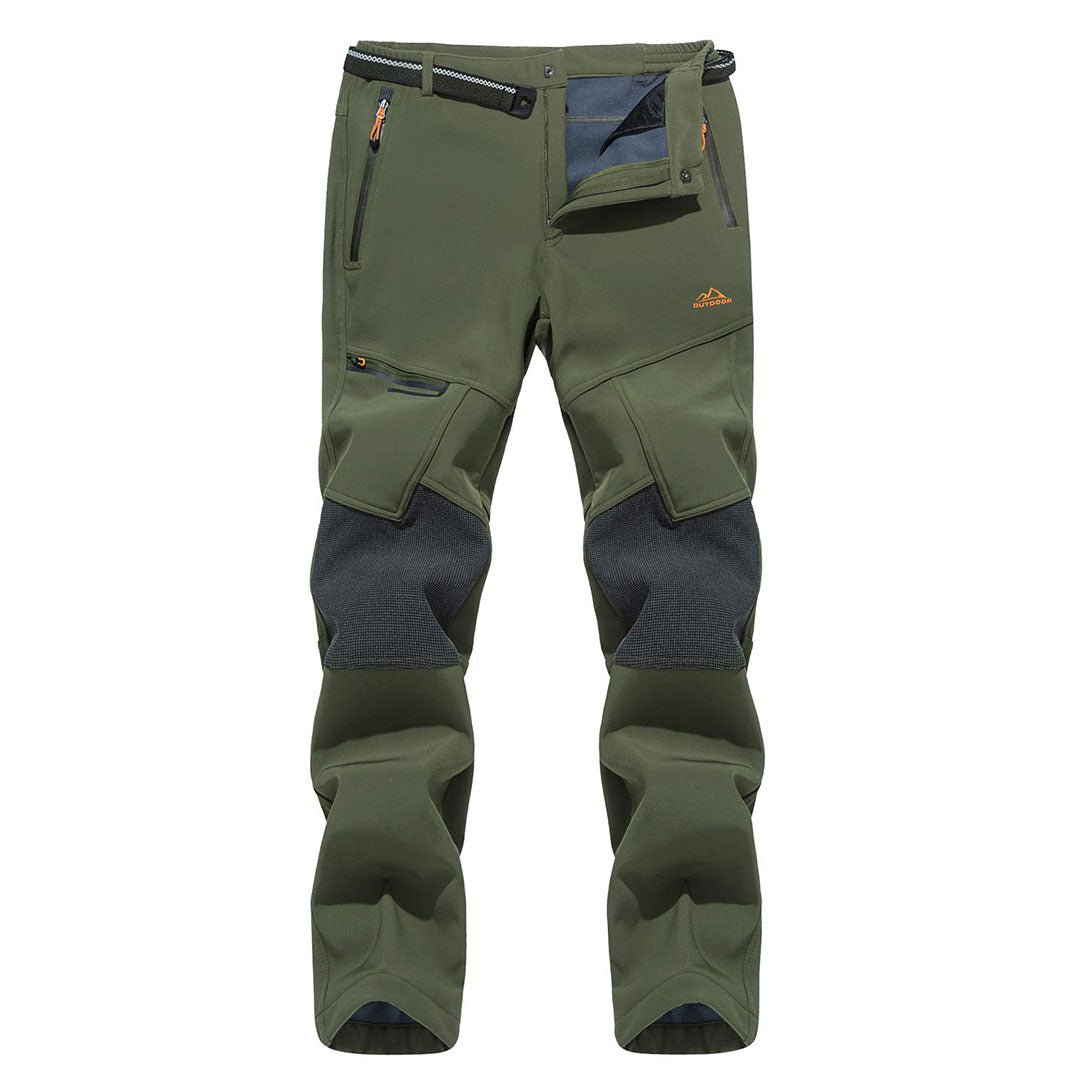 Men's Nylon Ripstop Hiking Trousers Tactical Work Pants